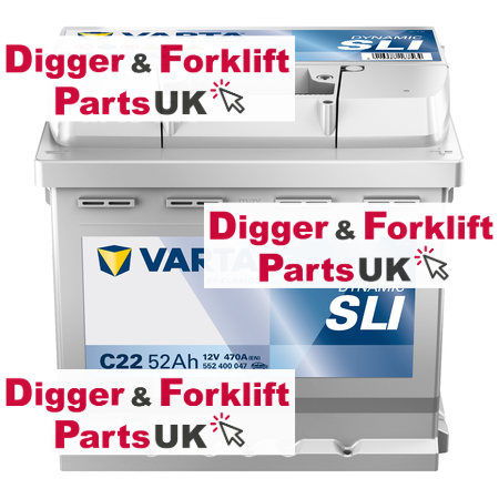 START BATTERY 12V 52AH 470A